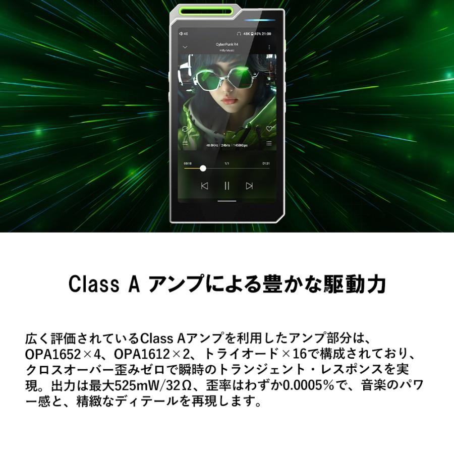 HiBy Music HiByMusic R4 - Black ポータブル デジタルオーディオ