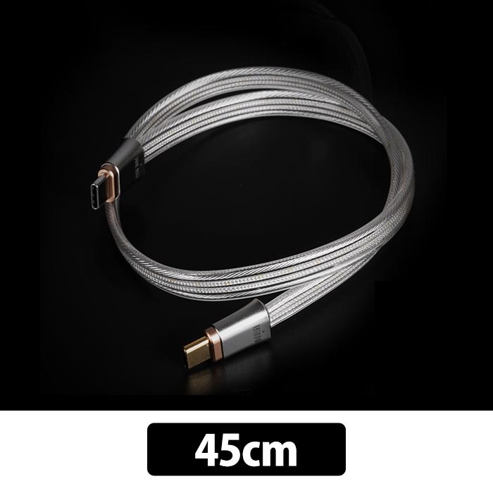 ddHiFi ddHiFi TC19CC USB-C To USB-C OTGケーブル 45cm USBケーブル