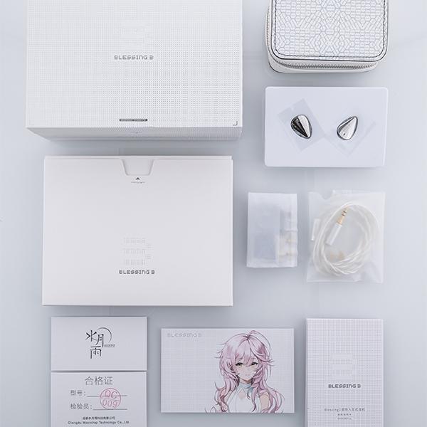 水月雨 (MOONDROP) ムーンドロップ Blessing3 有線イヤホン 有線