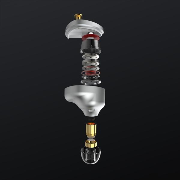 水月雨 (MOONDROP) ムーンドロップ Aria 2 有線イヤホン 3.5mm 4.4mm