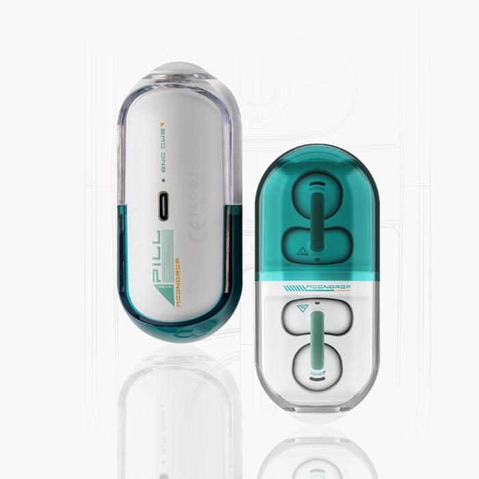 水月雨 水月雨(MOONDROP) Pill ミュージックカプセル グリーン