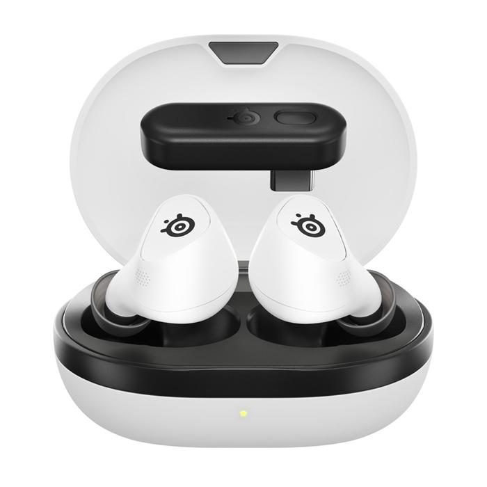 SteelSeries Arctis GameBuds White ゲーミングイヤホン イヤホン