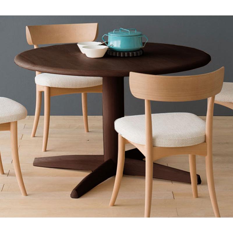 飛騨産業 HIDA 214W 侭 120cm円形ダイニングテーブル サークル食卓