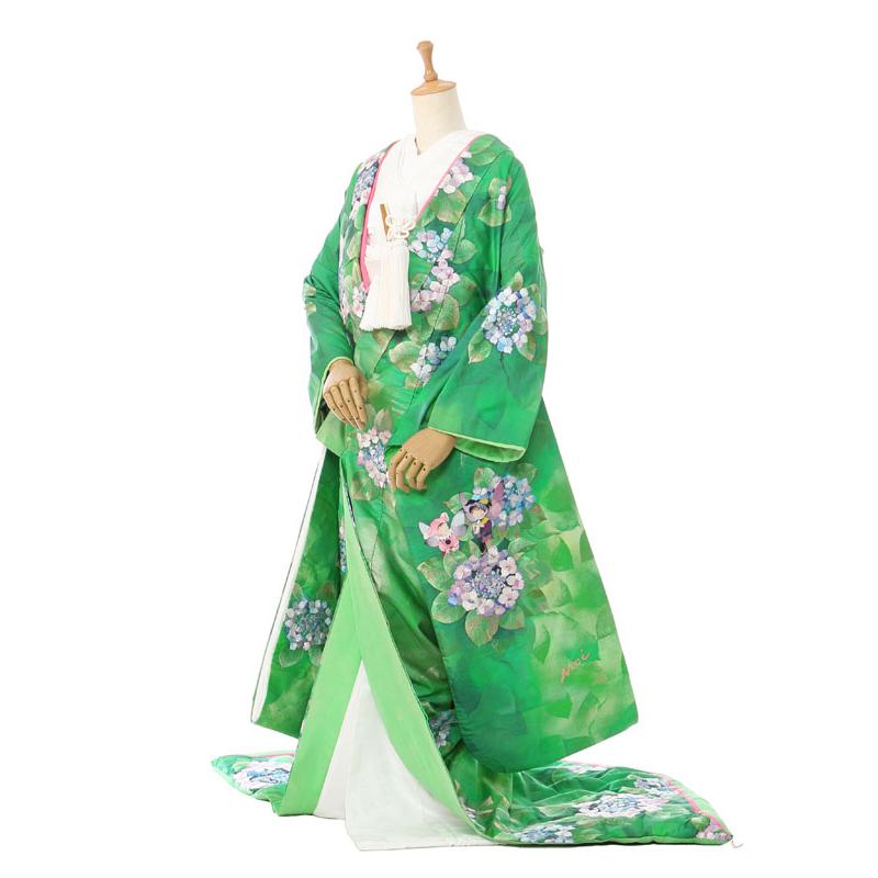 3F531 花嫁 花婿 和装レンタル 色打掛 紋付 貸衣装 神前式 神社 挙式