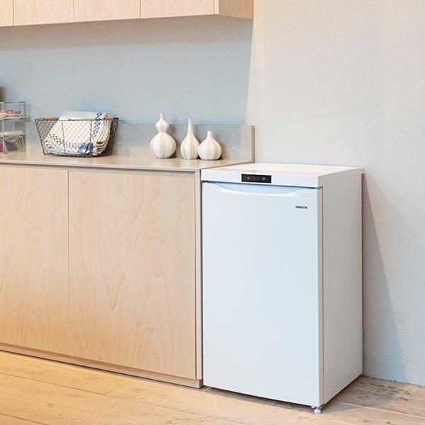 山善（YAMAZEN） 冷凍庫 スリム 小型 家庭用 64L セカンド冷凍庫 右