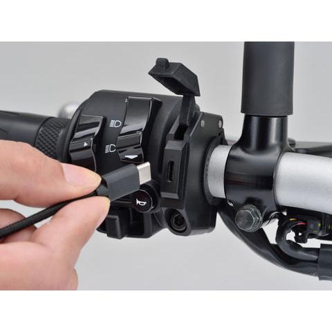 DAYTONA（デイトナ） バイク専用電源 スレンダーUSB Type-C (17214