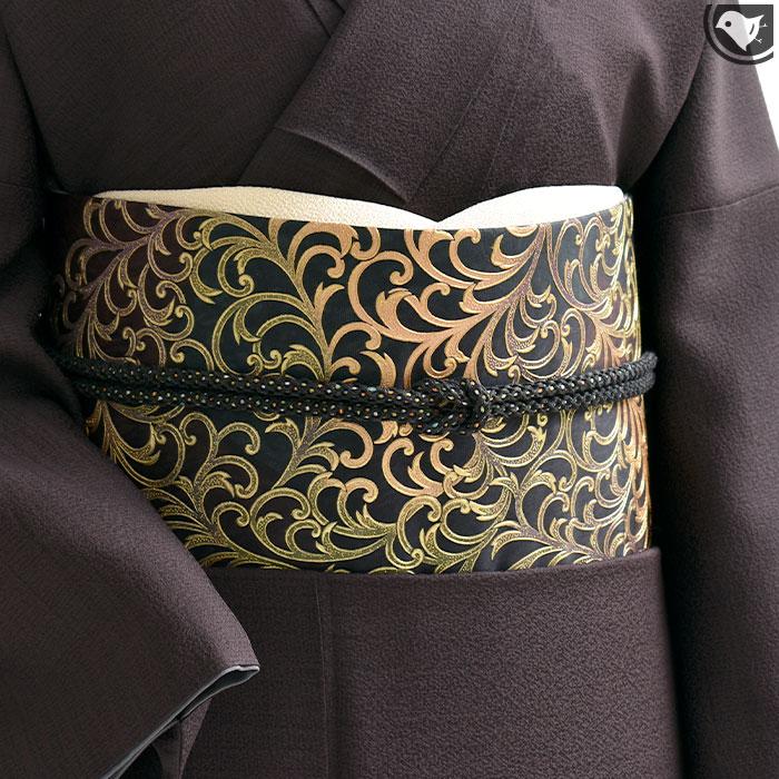 メンテナンス済み中古帯＞ 金彩友禅作家 和田光正 作 京金彩 袋帯