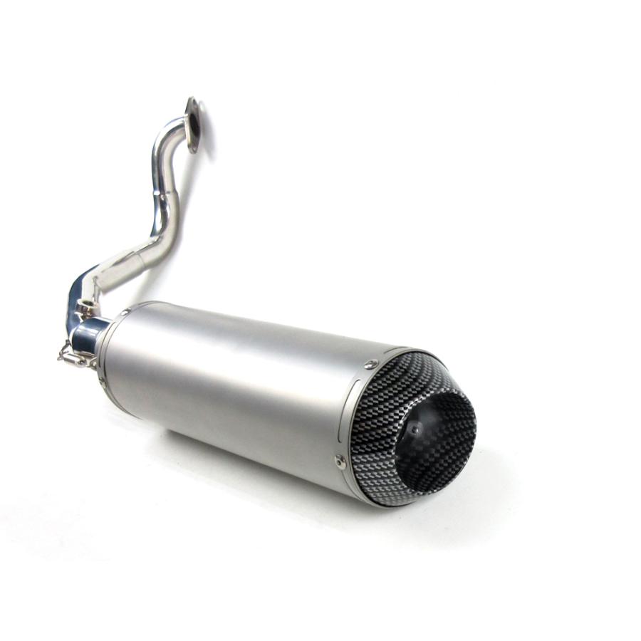 フルエキ カスタム マフラー シルバー O2センサー対応 / 新品 スズキ
