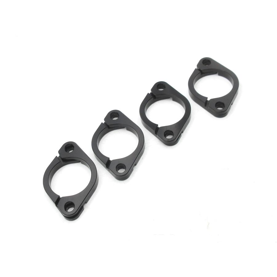 新品 アルミ削り出し エキゾーストフランジ マフラーフランジ 1台分