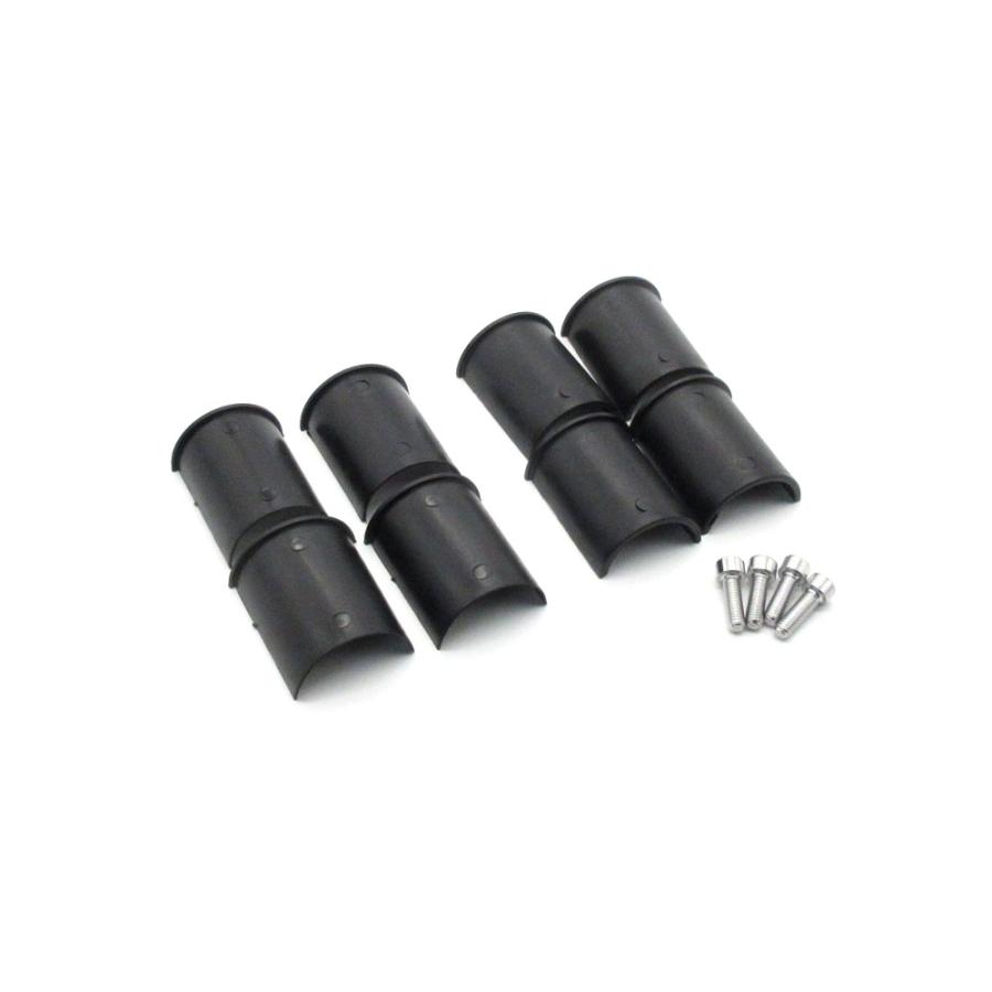 アルミ製 ビンテージ ヘッドライトステー 35〜41mm 左右◇汎用 35パイ