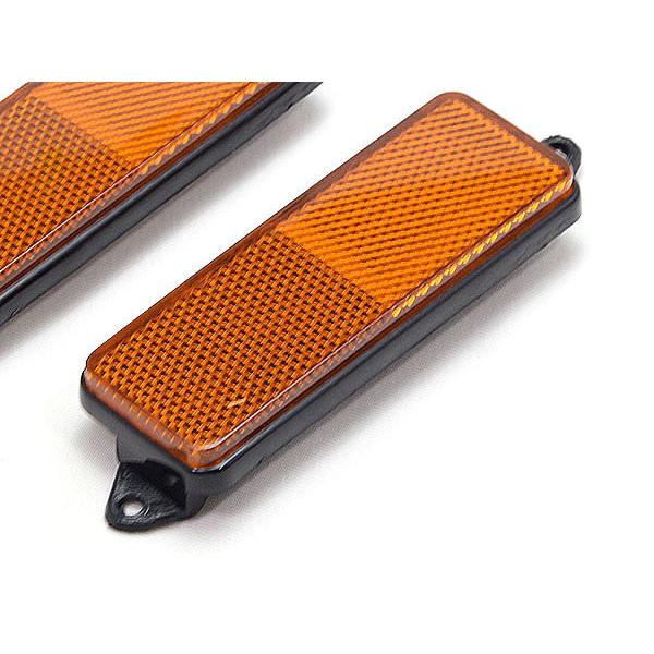 HONDA ホンダ フュージョン リフレクターセット 反射板 オレンジ