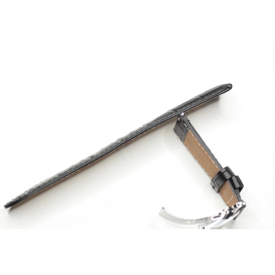 SEIKO（セイコー） 純正 時計バンド 牛革 ワニ タケフ柄 型押 D