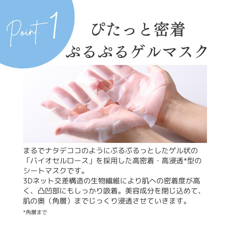 emuart シートマスク シートパック ゲルマスク 「エンリッチド PT