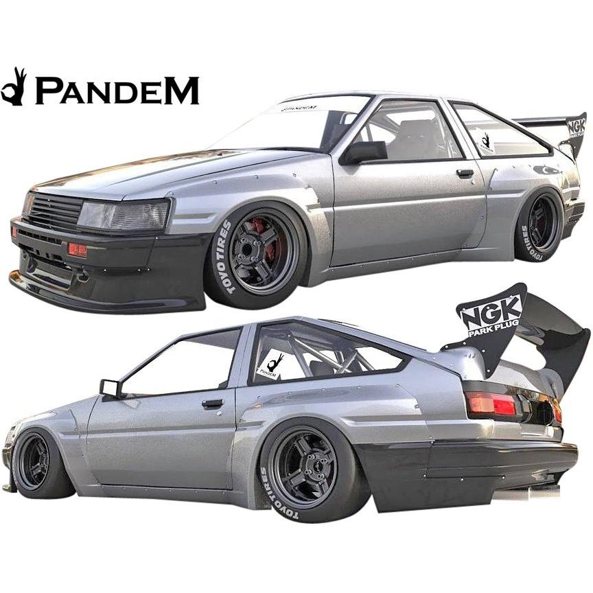 86 【M's】トヨタ AE86 カローラレビン 後期 PANDEM ワイドボディ フル