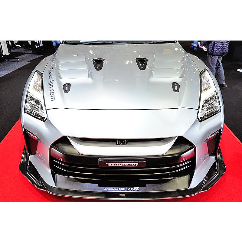 GT-R 【M's】 NISSAN R35 (2007.12‐) TOP SECRET M17 エアロボンネット