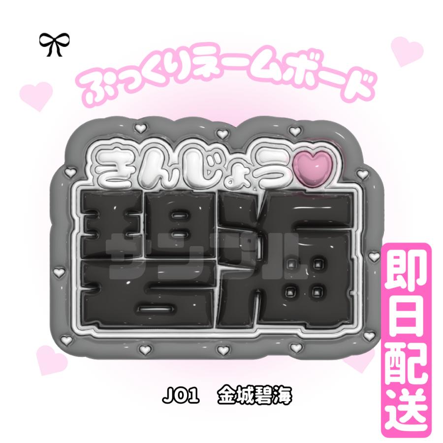 3Dぷっくりネームボード】JO1 3D ネームボード 応援グッズ kpop jpop