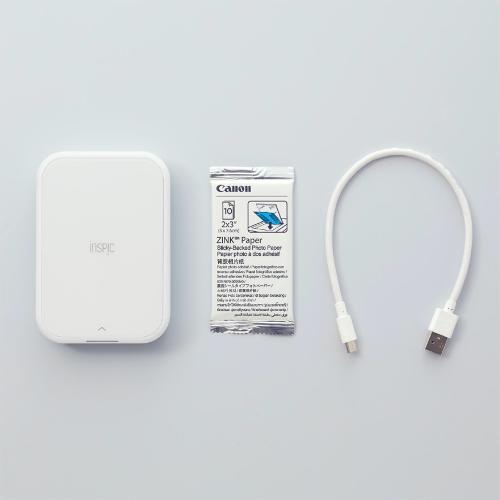 キヤノン（Canon） スマホ専用ミニフォトプリンター iNSPiC PV-223-WH