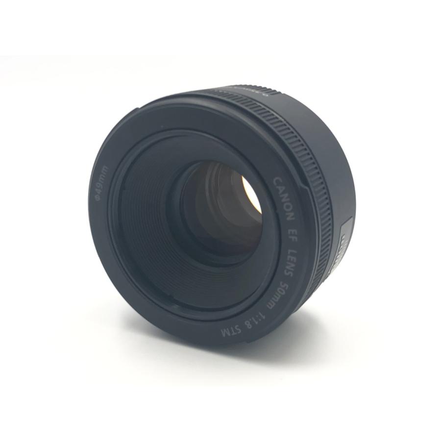 Canon EF 50mm f/1.8 STM レンズ 中古美品 レンズカバー付 Canon EF