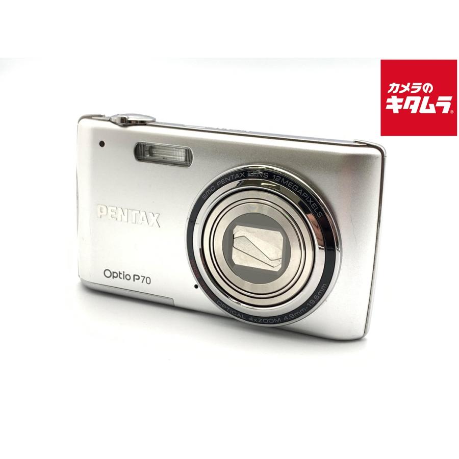 ペンタックス 【中古】 【並品】 デジタルカメラ OptioP70 シルバー