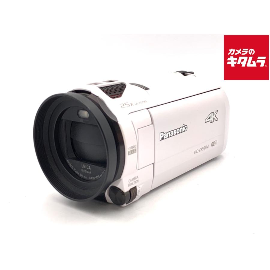 中古】 【並品】 パナソニック デジタル4Kビデオカメラ HC-VX985M-W