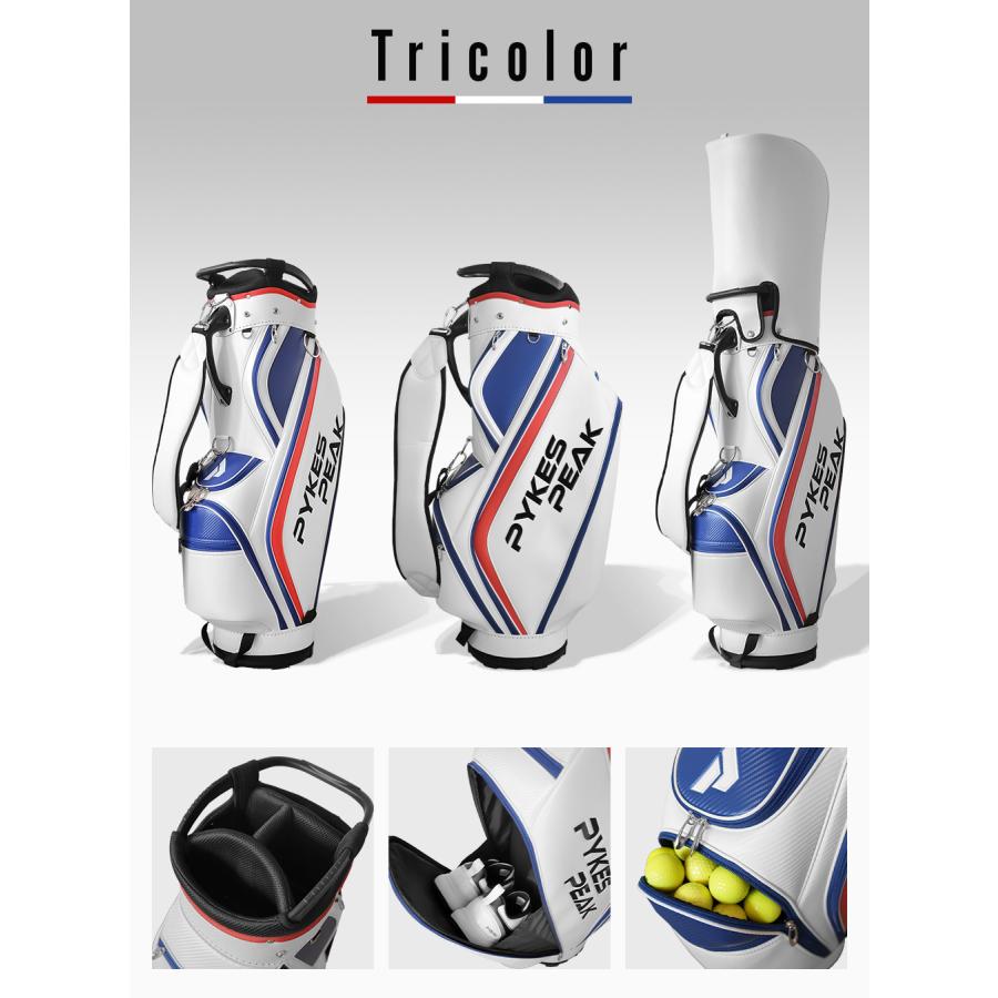 PYKES PEAK（パイクスピーク） ゴルフバッグ キャディバッグ 超軽量