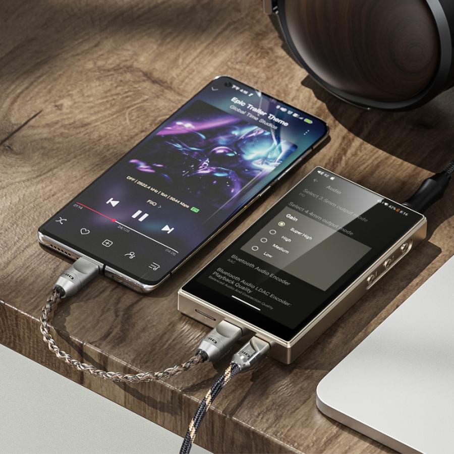 FiiO（フィーオ） FIIO M21 Dark Blue Titanium Gold FIO-M21-L FIO