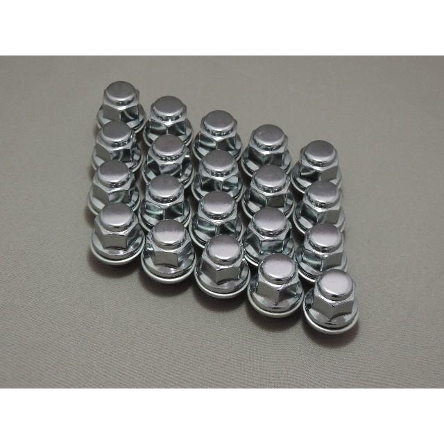 トヨタ純正 純正アルミホイール 用 ナット 20個入り M12×1.5 全長