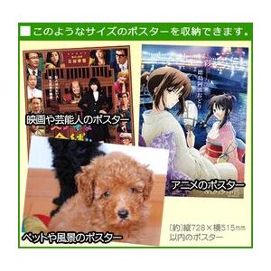 メール便不可 ポスター展示用袋 B2 （5枚入) 10セット コアデ