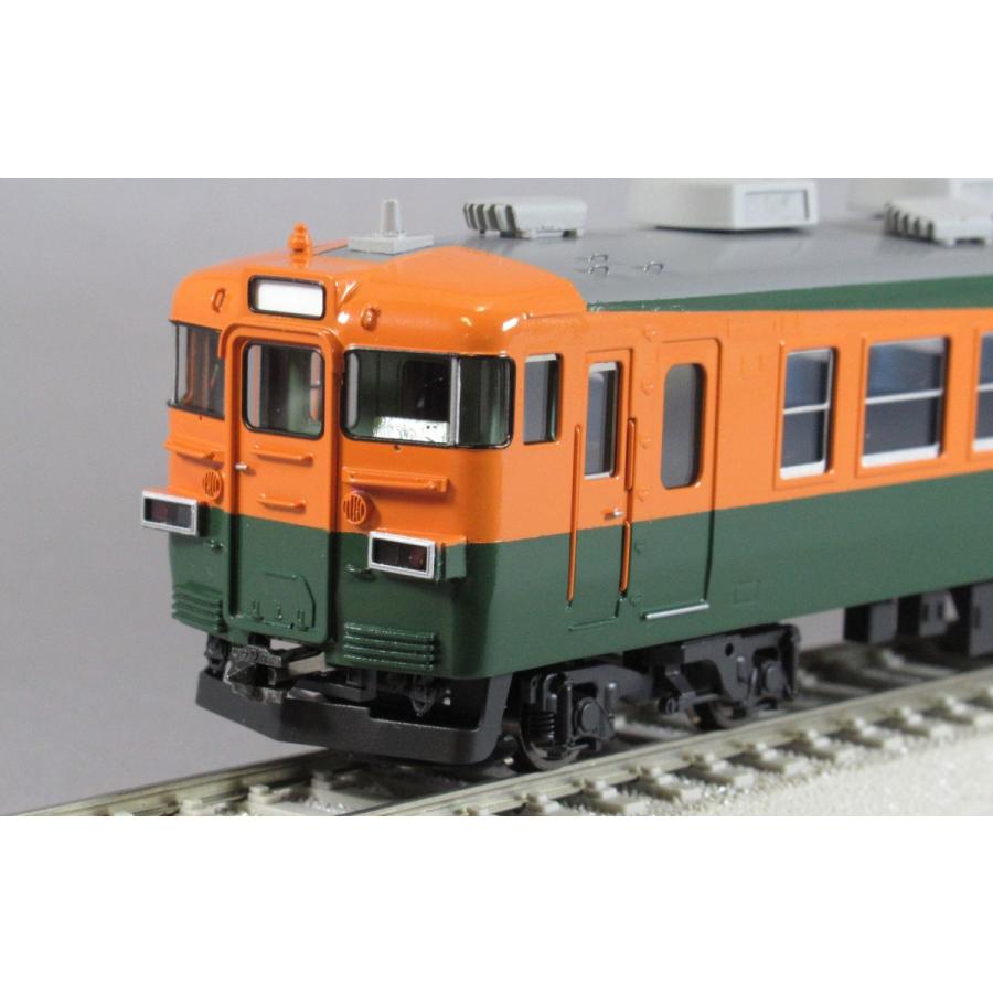 エンドウ JR東日本167系・冷房車・湘南色・角型ライト・4輌セット 真鍮