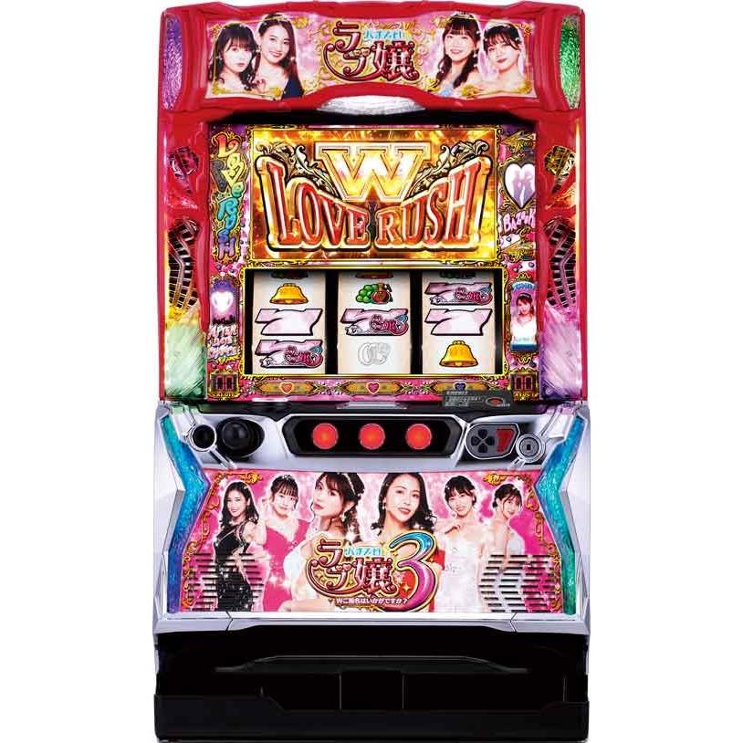 データカウンター接続ユニット付 Lラブ嬢3M4 中古パチスロ実機