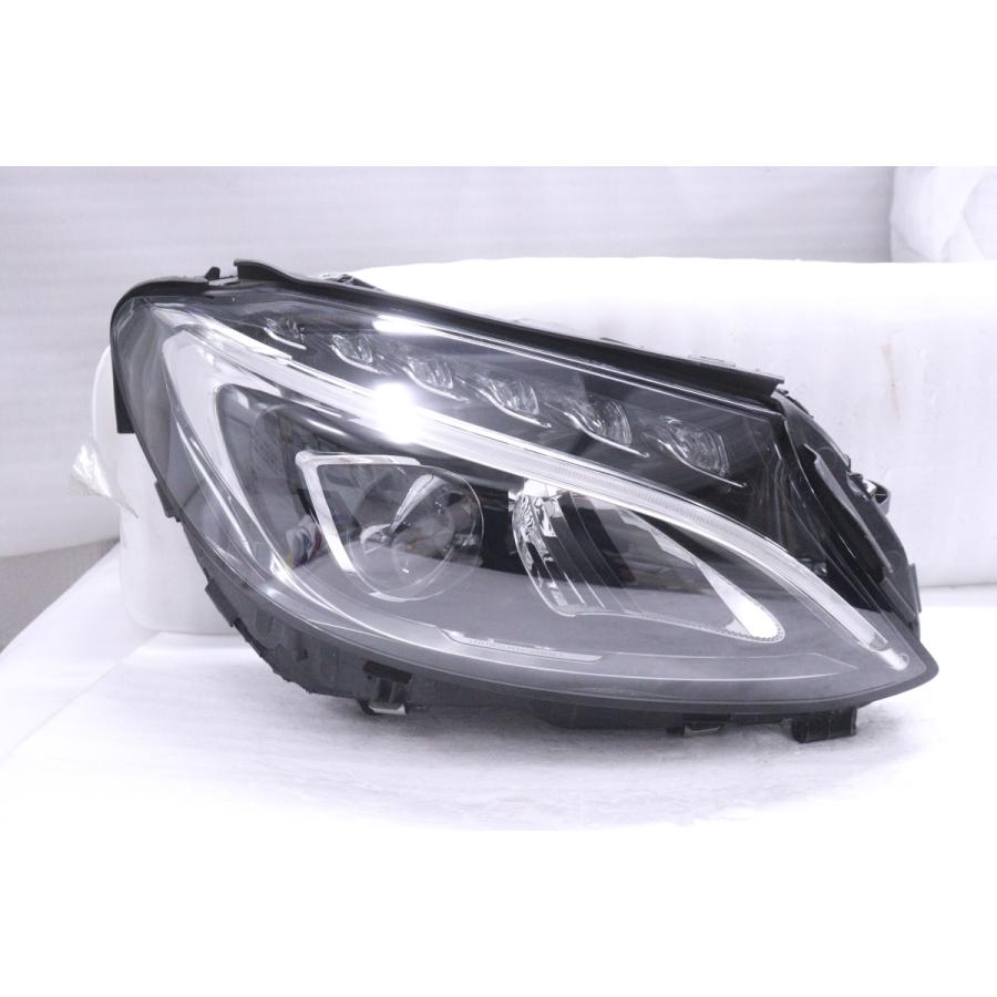 36-221☆美品☆前期 LED ベンツ W205 Cクラス☆右ヘッドライト A205