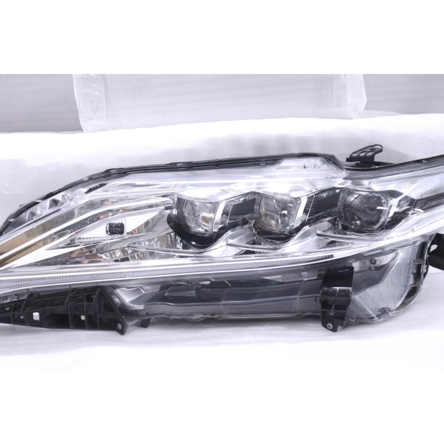 32-1116☆後期 LED ZSU60W ハリアー CVT/I☆左ヘッドライト KOITO 48