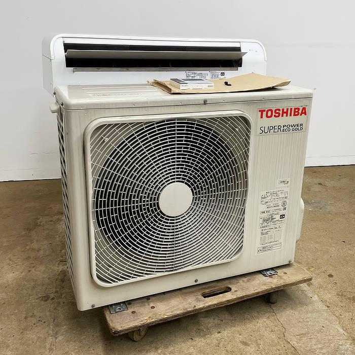 中古｜壁掛けエアコン 3馬力 ROA-RP803HS AIK-RP803H 東芝 2020年 業務