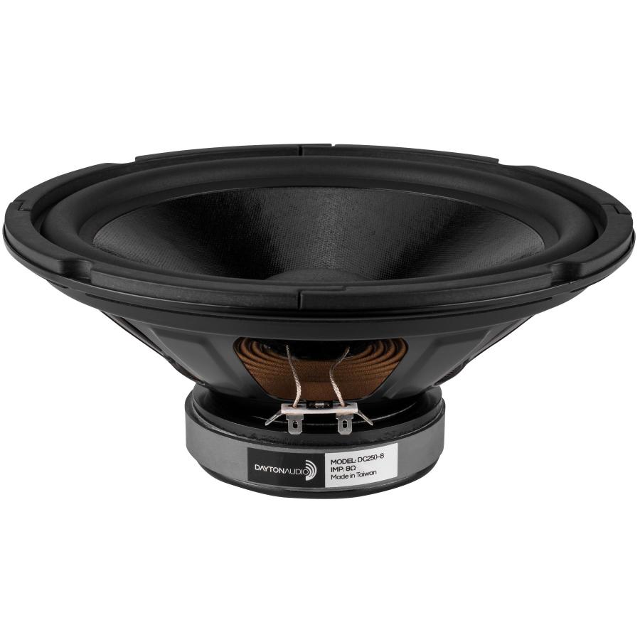 Dayton Audio DC250-8 スピーカーユニット 25cm ウーファー 8Ω : EOSS