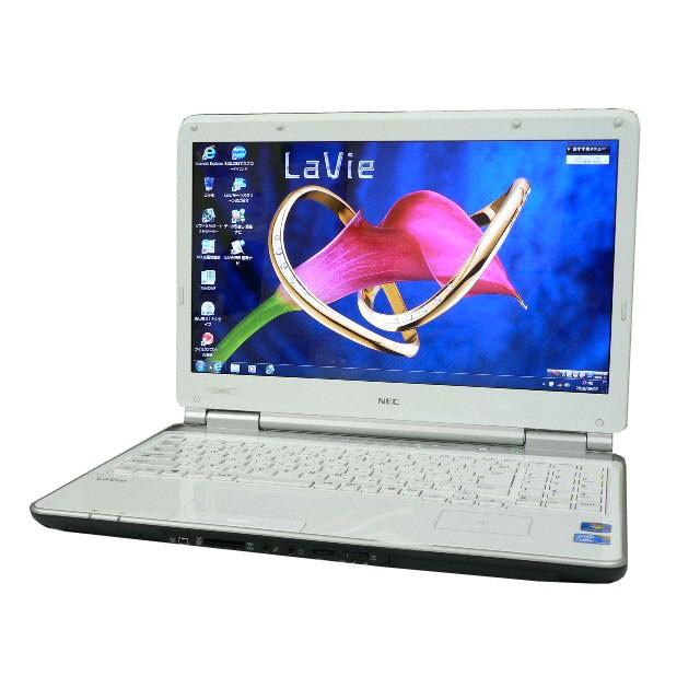 NEC ノートパソコン 中古パソコン LL750/C ホワイト ノート 本体