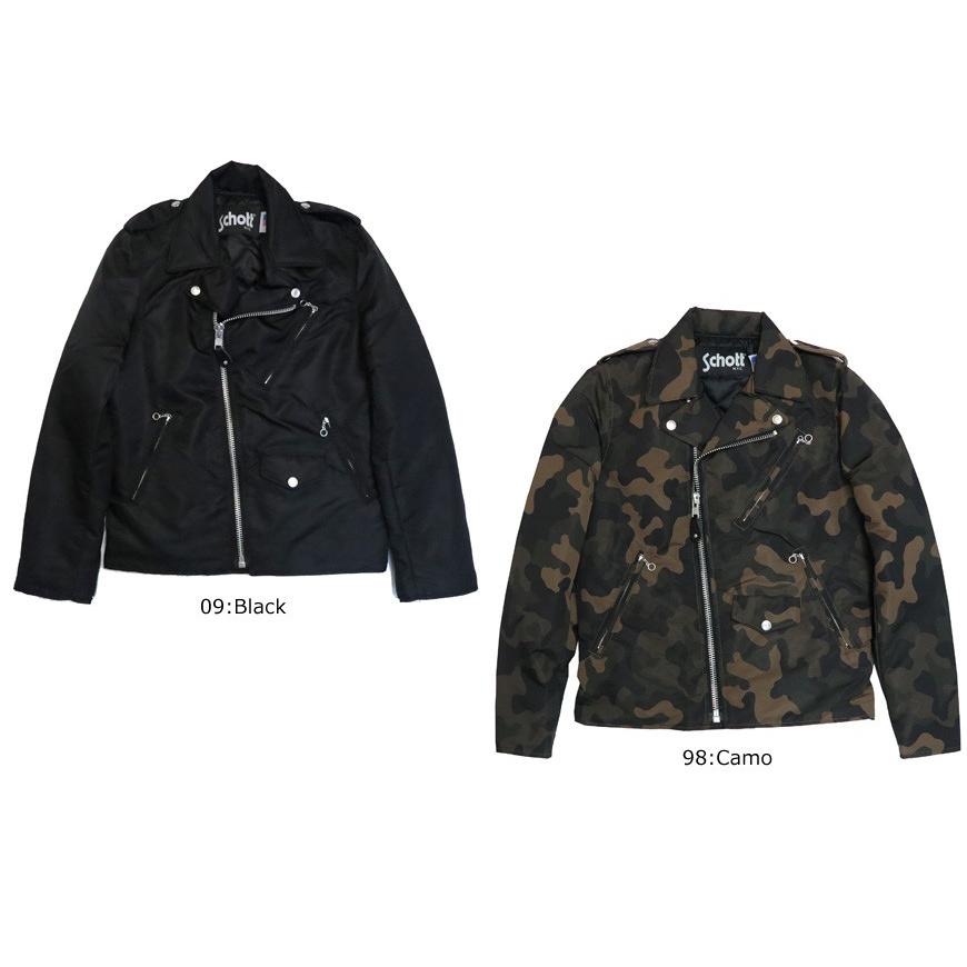 Schott N.Y.C（ショット） Schott ナイロンライダースジャケット