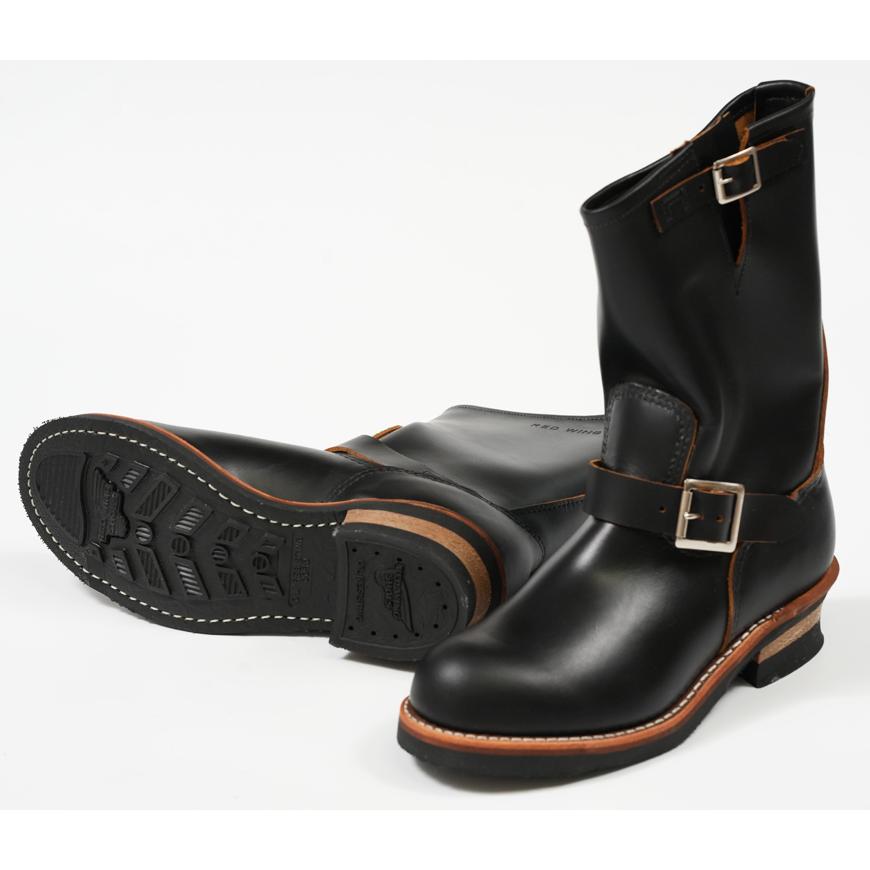 RED WING SHOES（レッドウィング） REDWING エンジニアブーツ Black