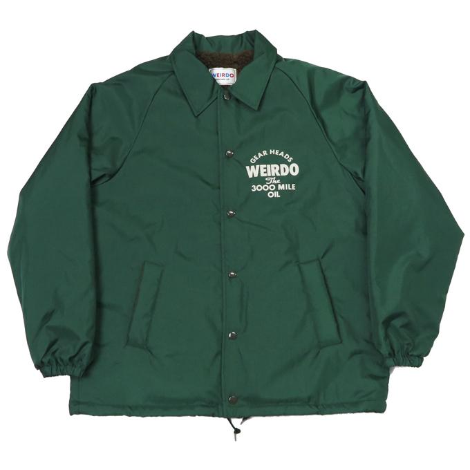 WEIRDO（ウィアード） 裏ボア コーチジャケット 3000MILE 撥水加工