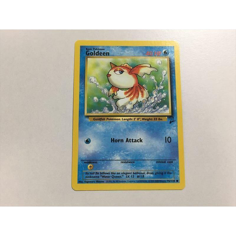 U127【ポケモン カード】 英語版 海外 Goldeen トサキント 76/130 旧