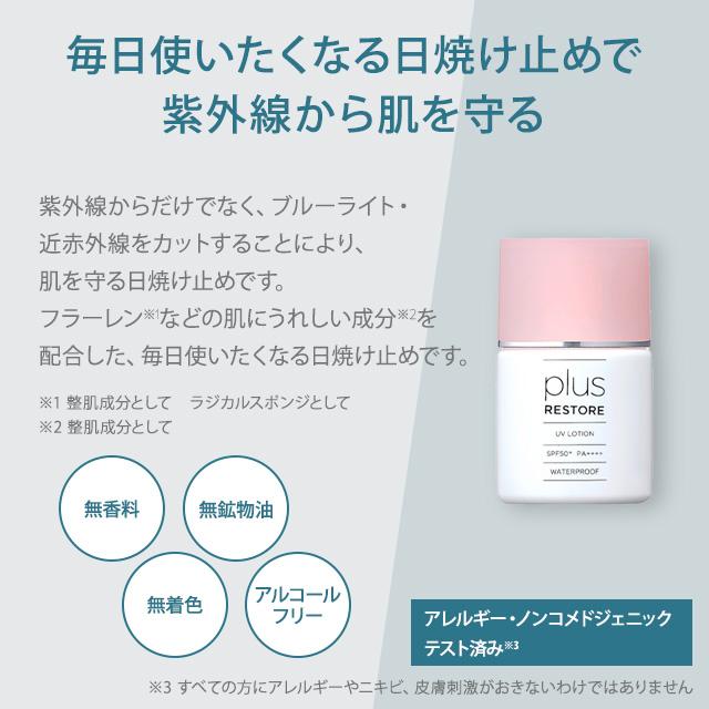 plus RESTORE（プラスリストア） UVローション 30ml PLUSRESTORE