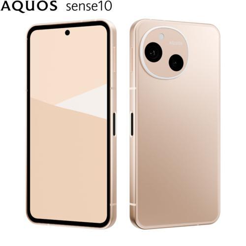シャープ(SHARP) AQUOS sense10 6.1型 8GB/256GB ペールピンク SIM
