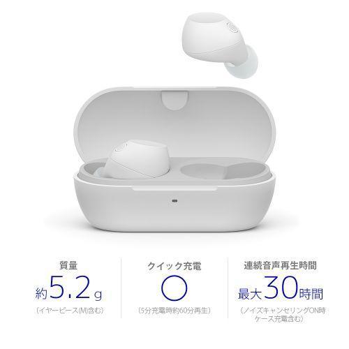 長期保証付】ソニー SONY WF-C710N-W ホワイト 完全ワイヤレスイヤホン