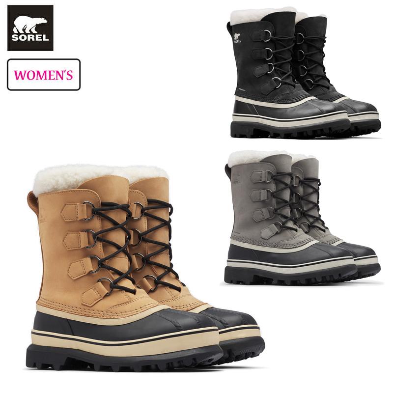 カリブー ソレル ウォータープルーフ レディース スノーブーツ