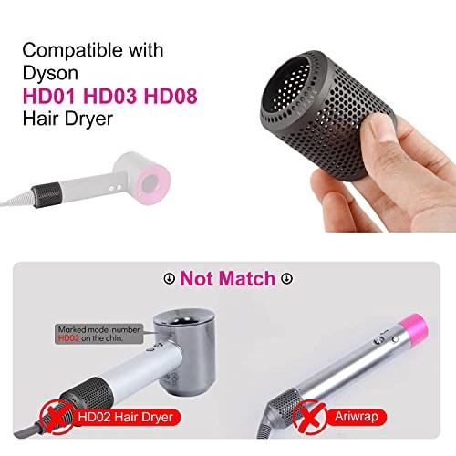 For Dysonヘアドライヤー用アウターフィルターカバーHD01 HD03 HD08