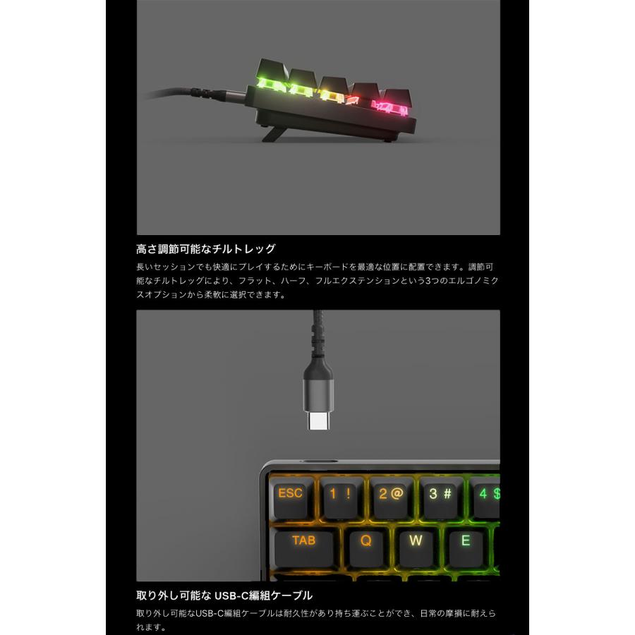 APEX（SteelSeries） SteelSeries Apex Pro Mini Wireless US 英語配列
