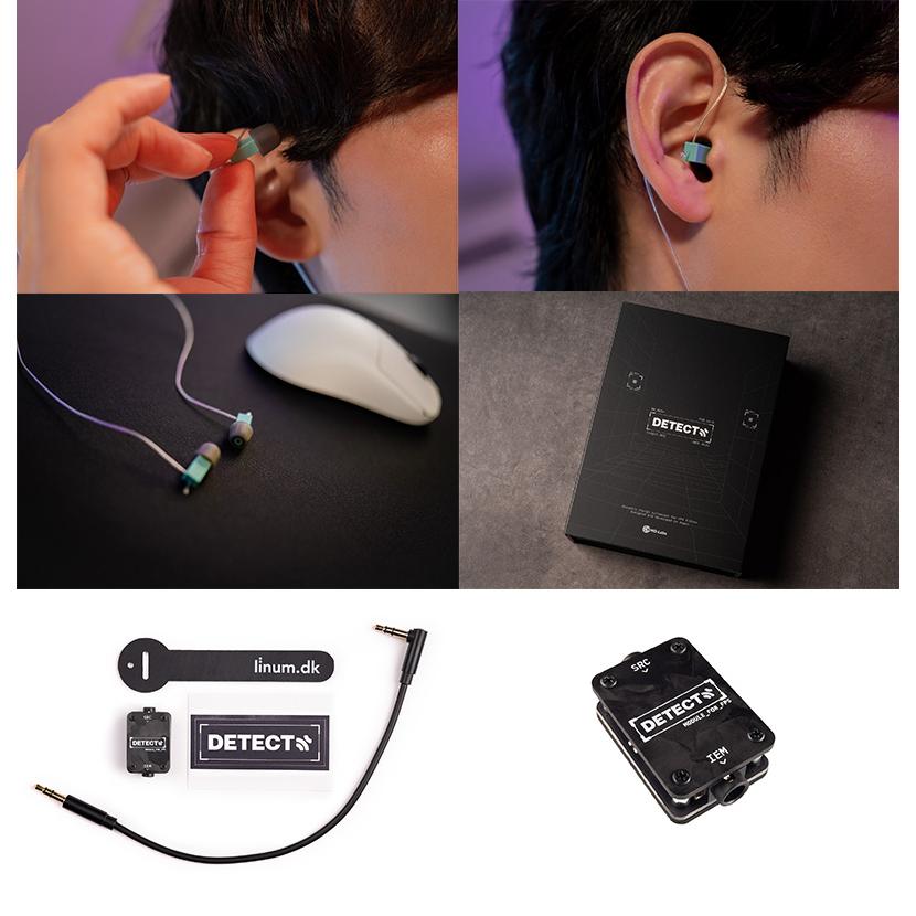 HID-Labs DETECT ゲーミングイヤホン エイチアイディーラボ : キット