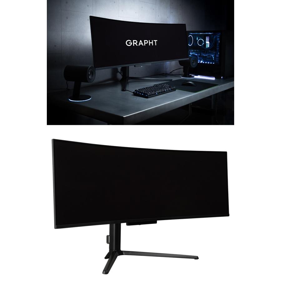 Team GRAPHT チームグラフト Gaming Monitor 49インチ超ウルトラワイド