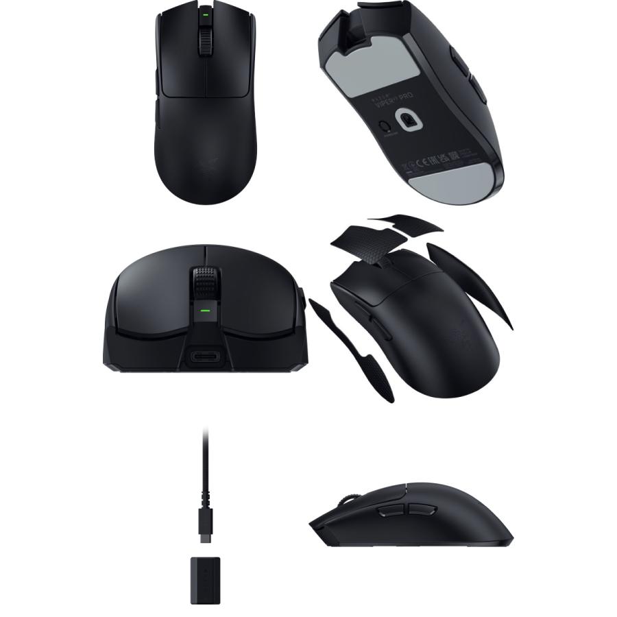 VIPER Razer Viper V3 Pro 超軽量左右対称型 HyperSpeed Wireless対応