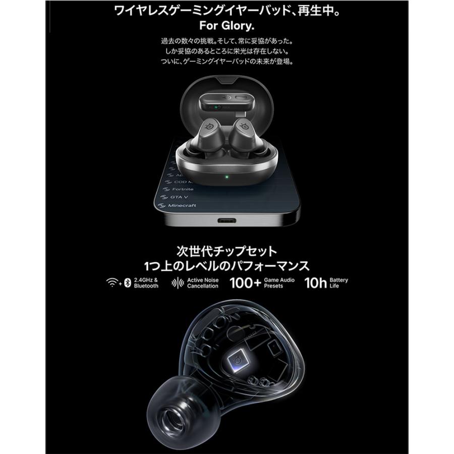 SteelSeries（スティールシリーズ） Arctis GameBuds for Xbox 完全