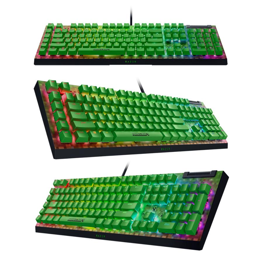 BlackWidow Razer V4 X Minecraft Edition マインクラフト マイクラ